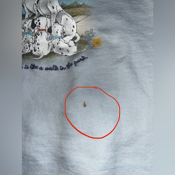 Vintage The Disney Store ‘101 Dalmatians’ Women’s size Medium Sweatshirt - Picture 5 of 11